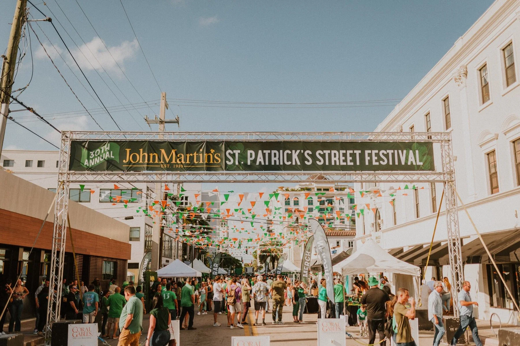 John Martin’s Street Party — live event production
